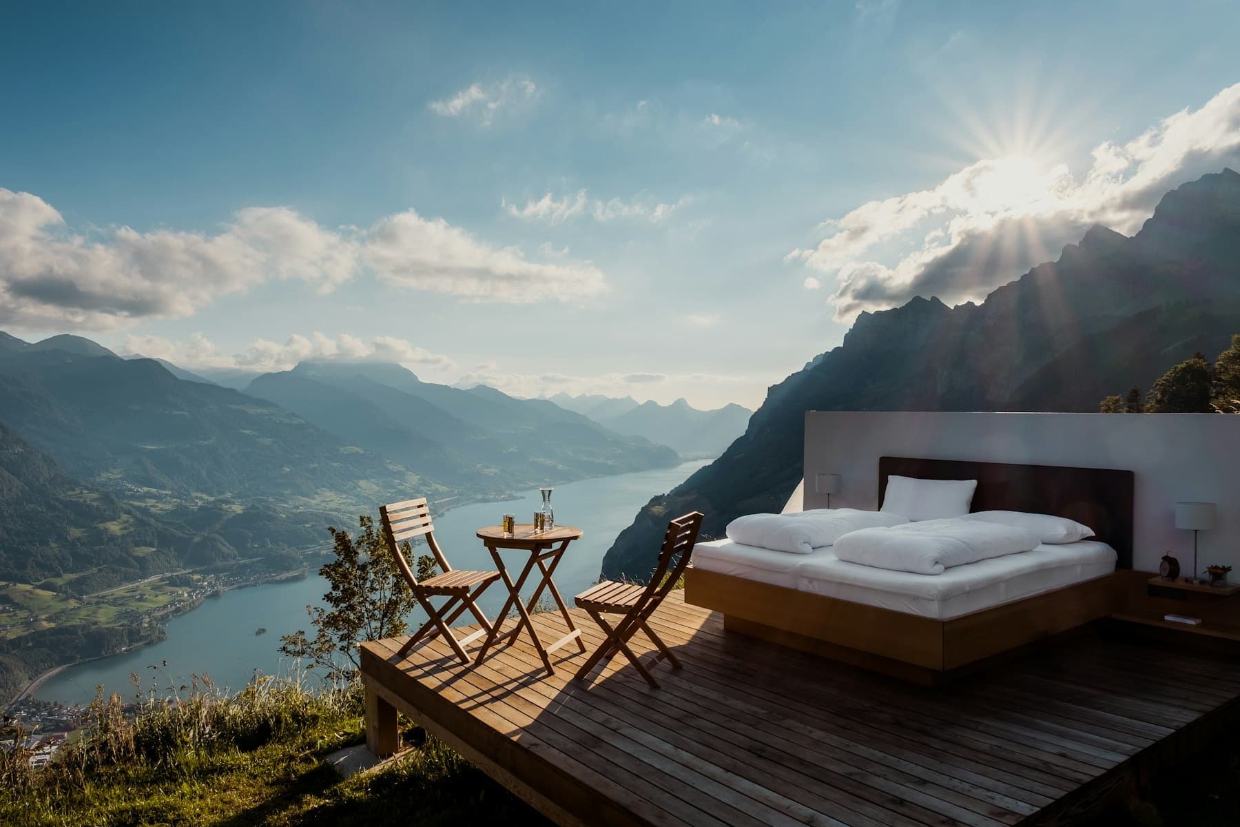 Sleep on the star terrace
